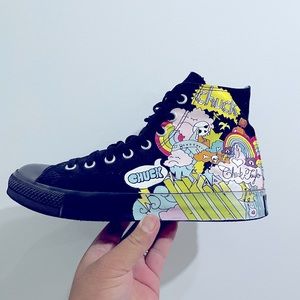 MENS Converse Chuck Taylor All Star High Tops-SZ 9